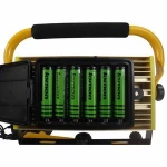 T1075 Waterproof IP65 Portable 100W Rechargeable 100 watt LED Flood Light