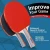 Import table tennis bat paddle racquet professional table tennis racket from China