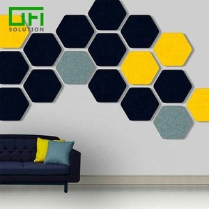 Tailored Sound Absorption  Polyester Fiber Acoustic Panels