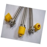 Tebrick Electric Incoloy Tubular Steamer Water Heater Element 2kw 220v for Water Boiler heating