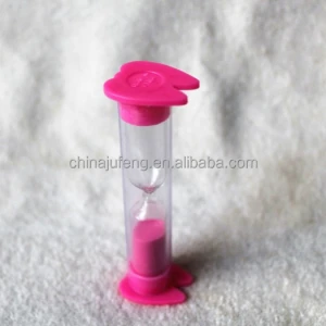 Teeth design hourglass sand timer 30 seconds