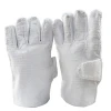 Ten pairs Double-layer canvas gloves, work protection gloves, 24-line non-slip  construction site protective gloves