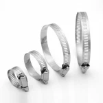 Effective Sealing Stainless Steel Pipe Clamps, High Torque Sturdy & Durable Hose Clamps