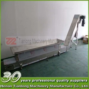 Tianlong Brand Large Capacity Scraper Chain Conveyor for Ice Tube