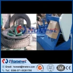 Tire lump slitting machine