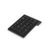 TK-029 2.4G Number Pad Wireless 20 Keys Multi-Function LCD Numeric Keypad rechargeable Keyboard with 2.4G Mini USB Receiver