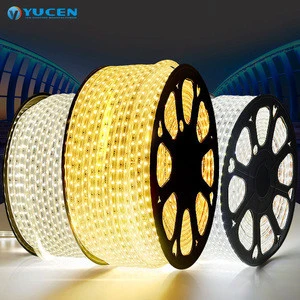 Top quality 2835 220V IP65 12mm high voltage waterproof sillicon tube  LED Strip Light