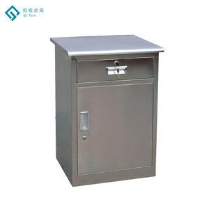 Top Quality Stainless Steel Hospital Bedside Locker Medical Cabinet From China Supplier