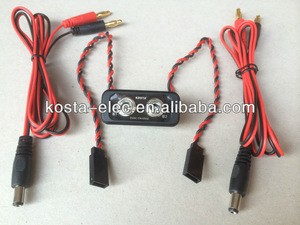 Toy parts dual charge car jack with the RC digital switch range