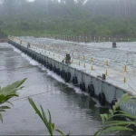 Track Load 60t Ribbon Floating Pontoon Bridge  Large Rivers