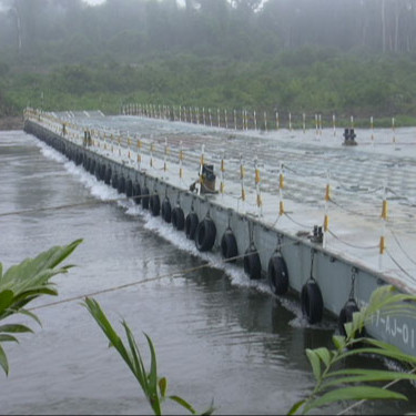 Buy Track Load 60t Ribbon Floating Pontoon Bridge Large Rivers from ...