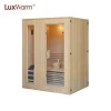 Traditional Sauna room Finnish saunas with SAWO sauna heater