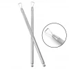 Triangular End Cuticle Pusher  High Quality Stainless Steel