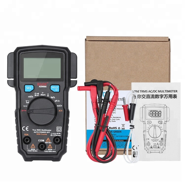 Buy True Rms Digital Multimeter Auto Range Trms Mini 6000 Dmm Dual Slot ...