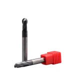 Tungsten Carbide 2 Flute Coated Ball Nose Purpose End Mill, Ball Nose Cutter
