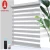 Import tuya wifi alexa zigbee double zebra window roller shades blinds electric roller blinds from China