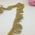 Import twisted tassel trim fringe,sofa gold metallic bullion fringe from China