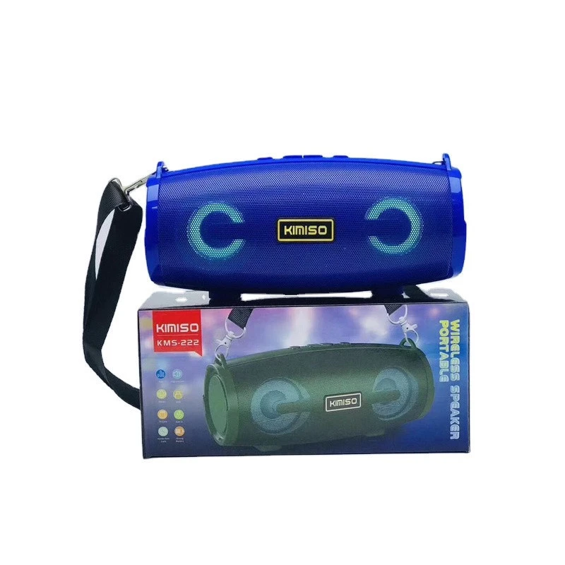 TWS cambodia hot selling KMS-222 KIMISO portable wireless blue tooth speaker with FM