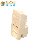 UK TYPE RJ45 MODULE UK TYPE CAT6 UTP KEYSTONE JACK FOR UK FACEPLATE