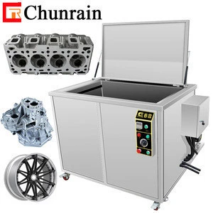 Ultrasonic cleaner with filtration circulation system for motor engine parts cylinder heads oil cleaning bath CR-180G 60L 61L