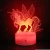 Import Unicorn design 3d visual acrylic colour changing remote control led night light from China