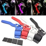 Universal Aluminium Car Styling Adjustment Steering Wheel Turn Rod Extension Turn Signal Lever Position Up Kit