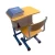 Import University school double student desk and chair from China