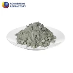 Unshaped refractory material high alumina refractory castable for cement kilns