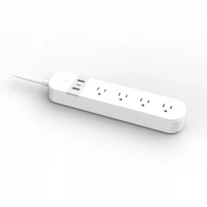 USB Elegent Smart Power Strip  google assistant Extension Leads Socket
