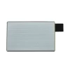 Usb Flash Drive USB 2.0 4GB 8GB 16GB 32GB 64GB Metal Card Pendrive Business Gift Usb Stick Credit Card Pen Drive