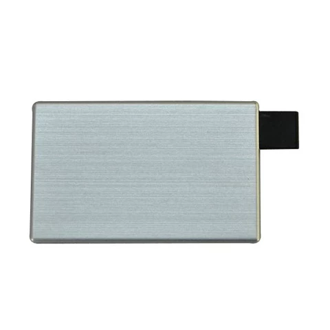 Usb Flash Drive USB 2.0 4GB 8GB 16GB 32GB 64GB Metal Card Pendrive Business Gift Usb Stick Credit Card Pen Drive