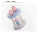 various boiling water disinfection rattles for baby with storage box