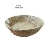 Vietnam wholesale handmade seagrass craft wicker home derco rattan houseware woven storage water hyacinth table tray