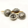 vintage metal garment decorative rivet with diamond