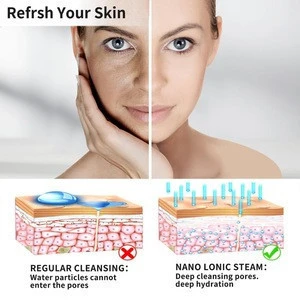 Vkk New Product Private Label Hydrogen Facial Steamer Nano Face Mist Spray
