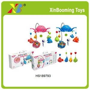 Voice control toys music Mobile for baby