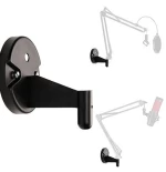 wall bracket is suitable for hanging boom microphone wall mounting aluminum bracket webcam bracket