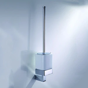 wall mount toilet brush and holder