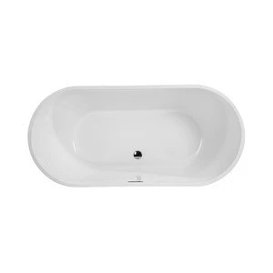 Waltmal cUPC / CE 1.3m Sanitary ware acrylic fiber glass plastic solid surface free standing soaking bath tub WTM-02522