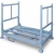 Import Warehouse storage metal stack rack shelves from China