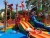 Import water slide manufacturers prices water park raft from China