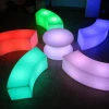 Waterproof IP64 plastic dubai bar furniture led/hotel illuminated led furniture bar