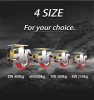 WeiHang castors  6 inch  shock absorber gate spring  loaded casters heavy duty swivel caster wheels with brake