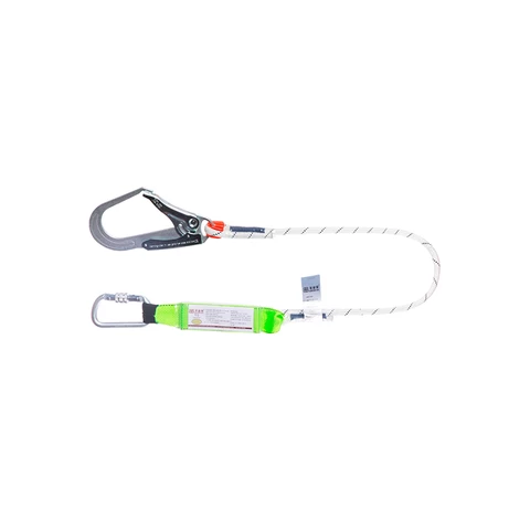Fall Protection Full Body Harness with Shock Absorbing Lanyard - China  Safety Full Body Harness, Safety Belt