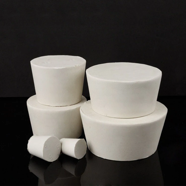 White Solid Rubber Stoppers