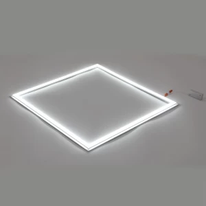 White square Iron frame lamp smd2835 60x60 led panel light super slim led panel square 48w  backlight panel light