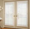 white wood plantation shutters  sunproofnewest style  Highest cost performance