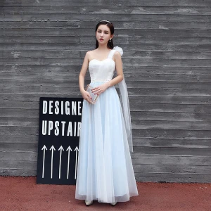Wholesale 2020 Candy Color Elegent Long Chiffon A-Line Bridesmaid Dresses Wedding Party Dress Plus Size Customize