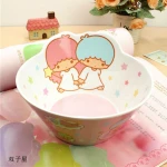Wholesale 2021 eco-friendly tableware food grade anti-drop classic cartoon like Mickey Minnie rice baby plastic melamine plates