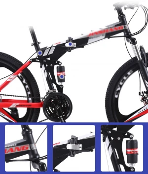 Wholesale 21 Speed Foldable Folded Folding Mountain Bike Bicycle For Men Women Bicycles